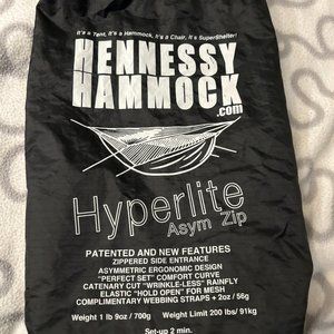 Hennessy Hammock Hyperlight Asym Zip Hammock + SnakeSkins